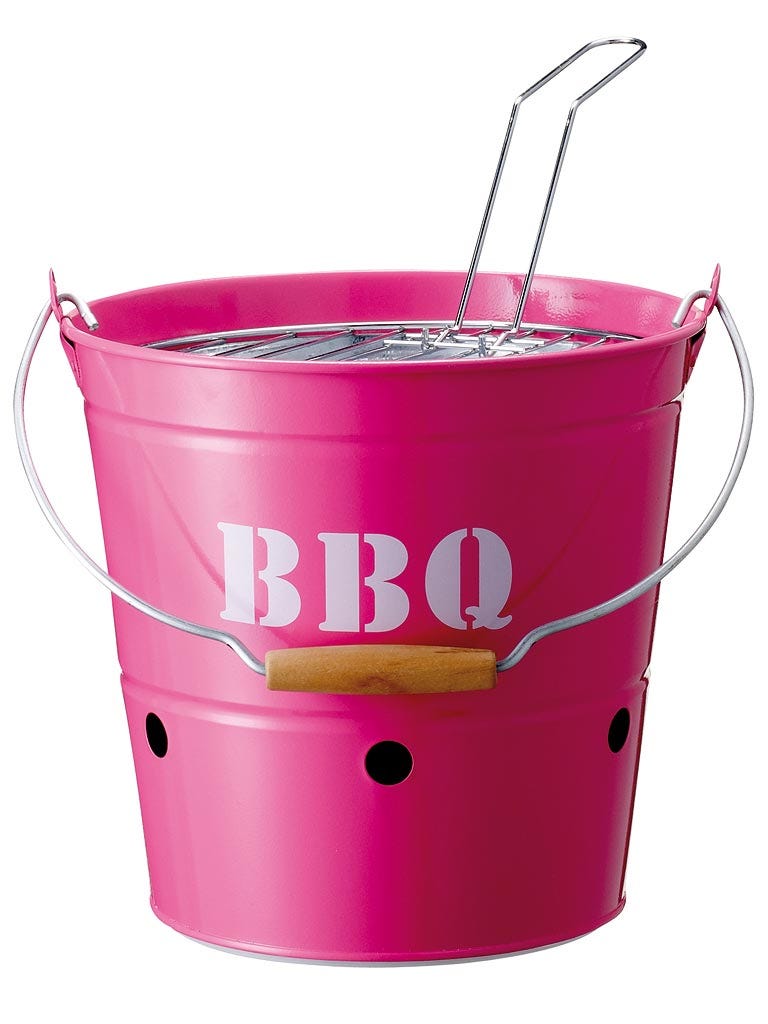 Pink, Bucket, Plastic, Magenta, 