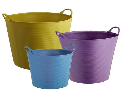 Blue, Purple, Plastic, Teal, Aqua, Turquoise, Household supply, Electric blue, Cylinder, Watering can, 