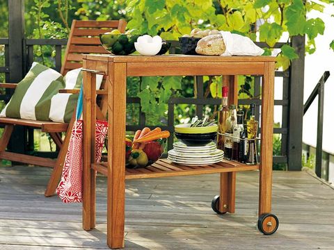 Furniture, Table, Outdoor furniture, Outdoor table, Room, Wood, Hardwood, End table, Leisure, Deck, 
