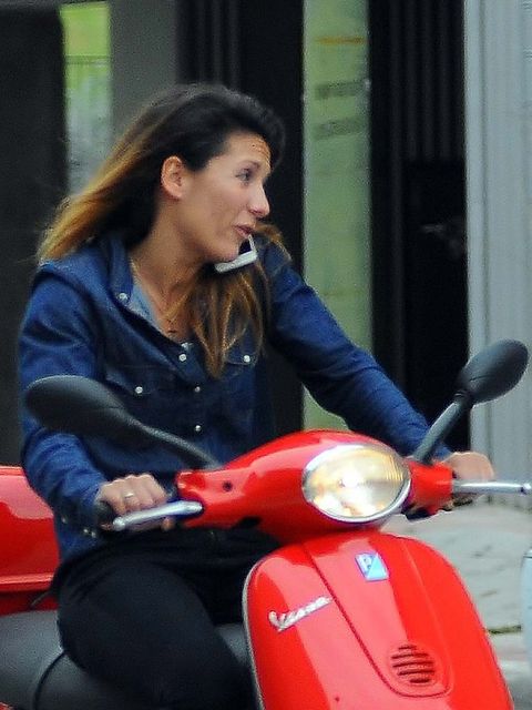 Red, Fender, Carmine, Scooter, Vespa, Moped, Tights, Motorcycle, Boot, 