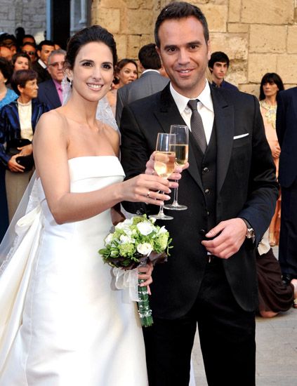 nuria fergó y toni cantó se casan rodeados de famosos
