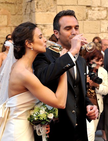 nuria fergó y toni cantó se casan rodeados de famosos