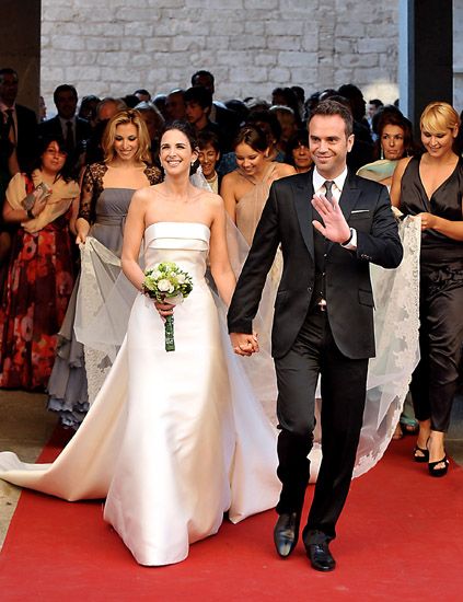 nuria fergó y toni cantó se casan rodeados de famosos