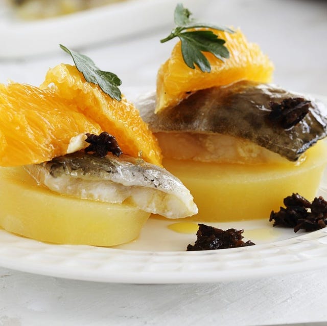 Receta: Bacalao fresco con naranja y tapenade receta bacalao fresco con naranja y tapenade