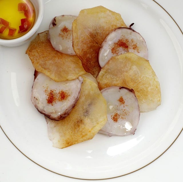 Receta: Carpaccio de pulpo Receta: Carpaccio de pulpo