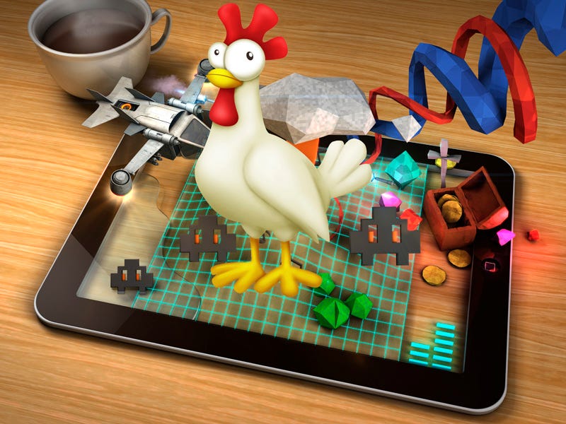 La gallina de los juegos de oro