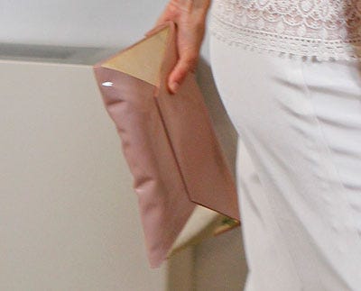 Clothing, Textile, Joint, White, Formal wear, Khaki, Fashion, Waist, Peach, Tan, 