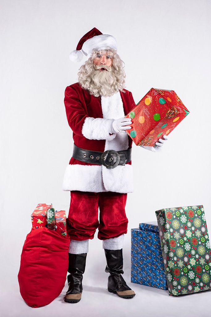 Santa claus, Red, Christmas, Fictional character, Christmas eve, Holiday, Facial hair, Costume, 