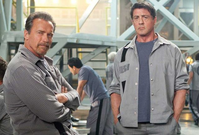 Plan de escape (2013) Sylvester Stallone y Arnold Schwarzenegger