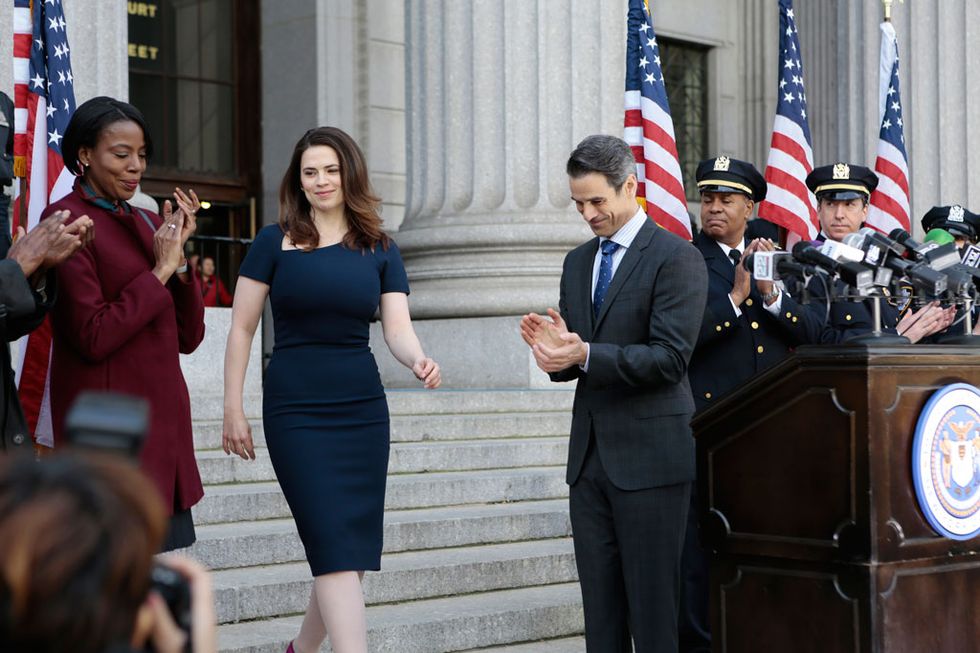 Flag, Trousers, Standing, Coat, Formal wear, Dress, Suit, Government, Suit trousers, Flag of the united states, 