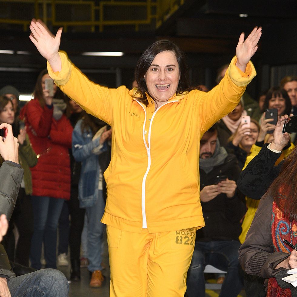 Yellow, Event, Fun, Outerwear, Gesture, 