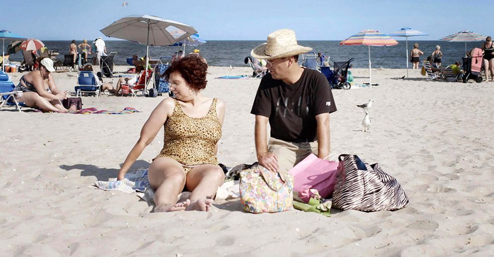 People on beach, Beach, Vacation, Sun tanning, Summer, Sand, Tourism, Fun, Sun hat, Sitting, 