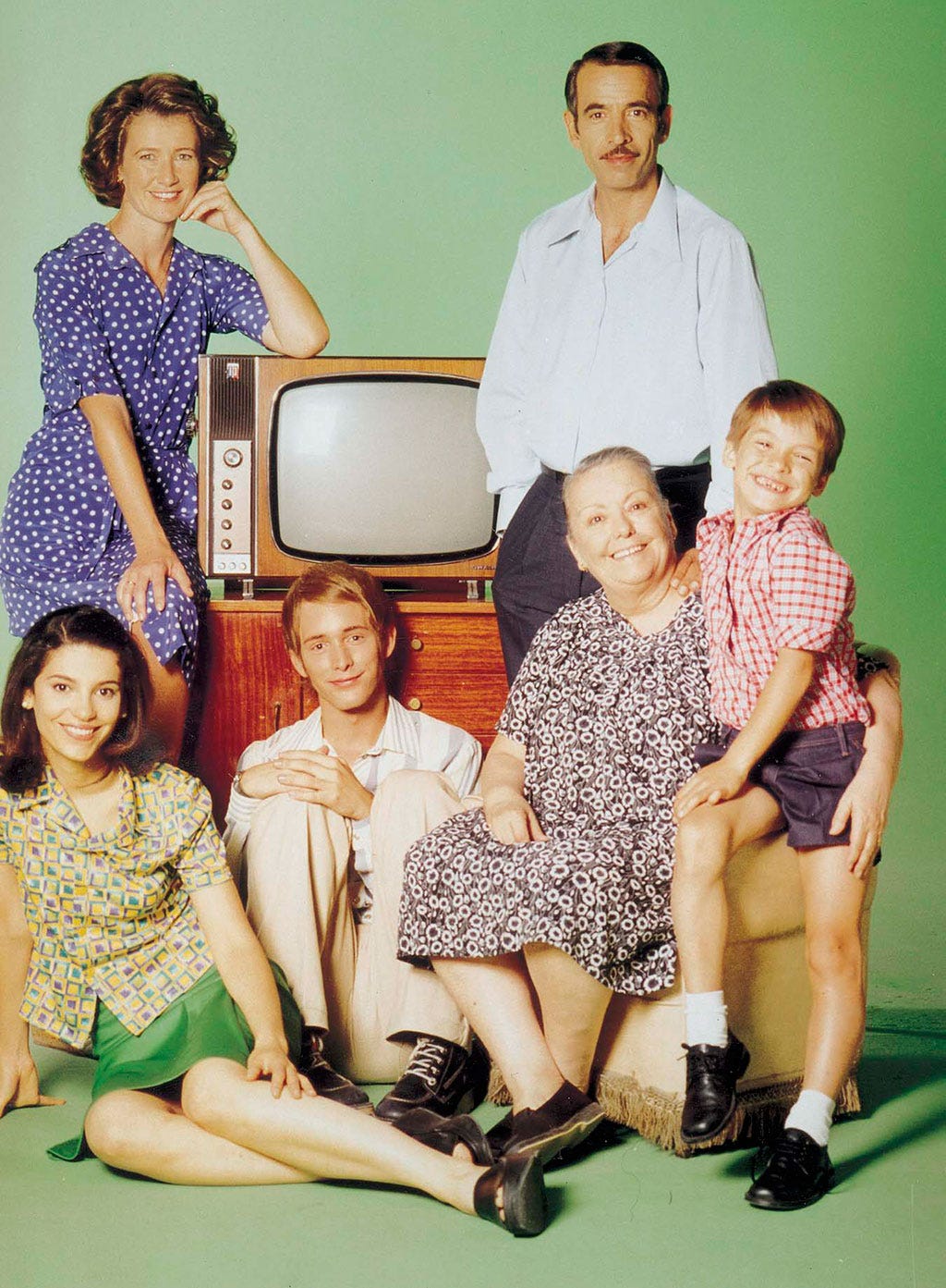 People, Family taking photos together, Family, Fun, Sitting, Family pictures, Event, Retro style, Child, 