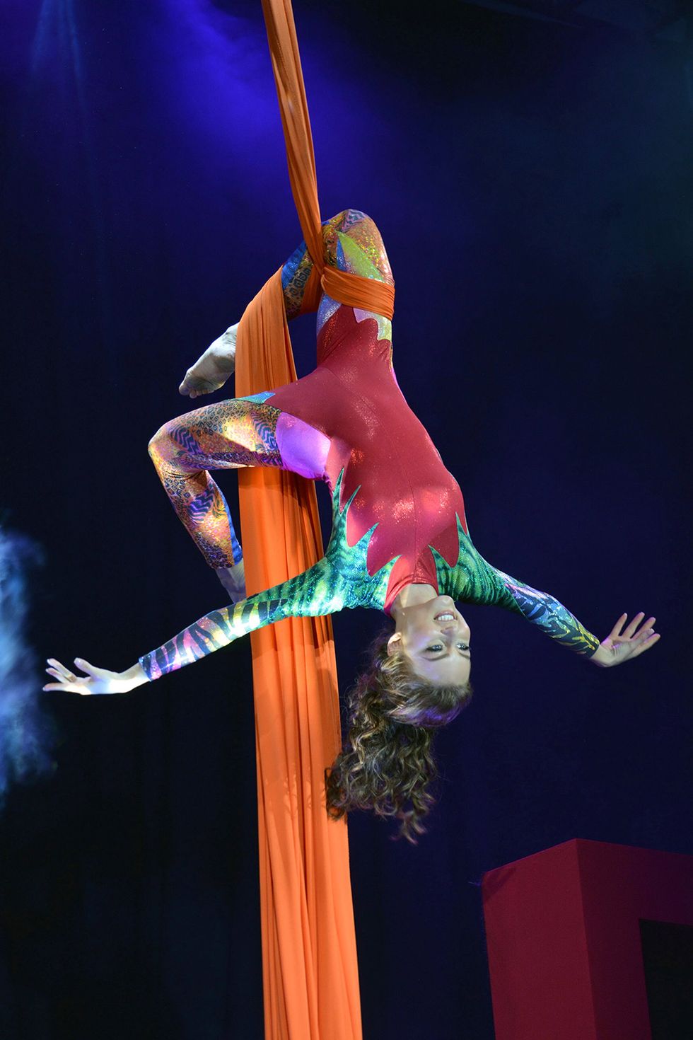 Entertainment, Performing arts, Event, Human leg, Joint, Artist, Elbow, Performance, Dancer, Acrobatics, 