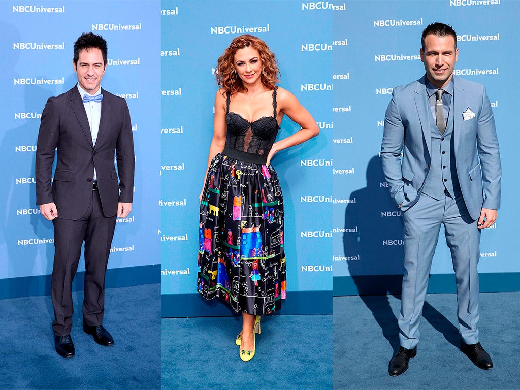 Presentan las novedades de Telemundo con Rafael Amaya, Araceli Arámbula y  Mauricio Ochmann
