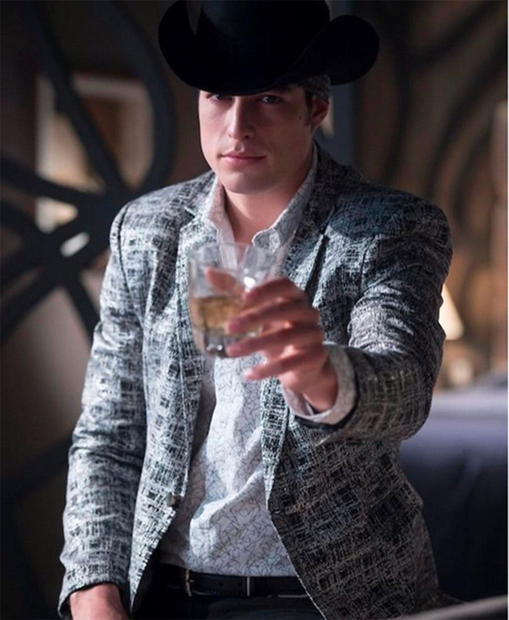 Clothing, Cool, Dress shirt, Hat, Fashion, Headgear, Outerwear, Design, Fedora, Hand, 