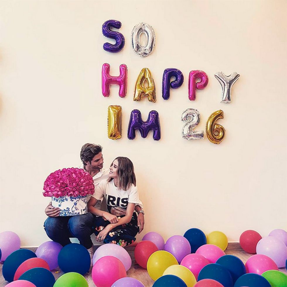 Balloon, Purple, Party supply, Party, Smile, Happy, Magenta, 