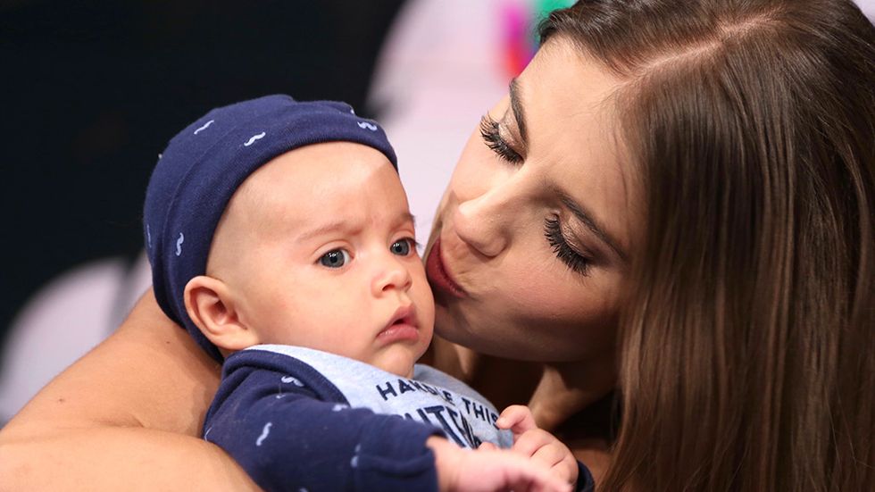 Child, Interaction, Baby, Love, Kiss, Cheek, Forehead, Arm, Toddler, Photography, 