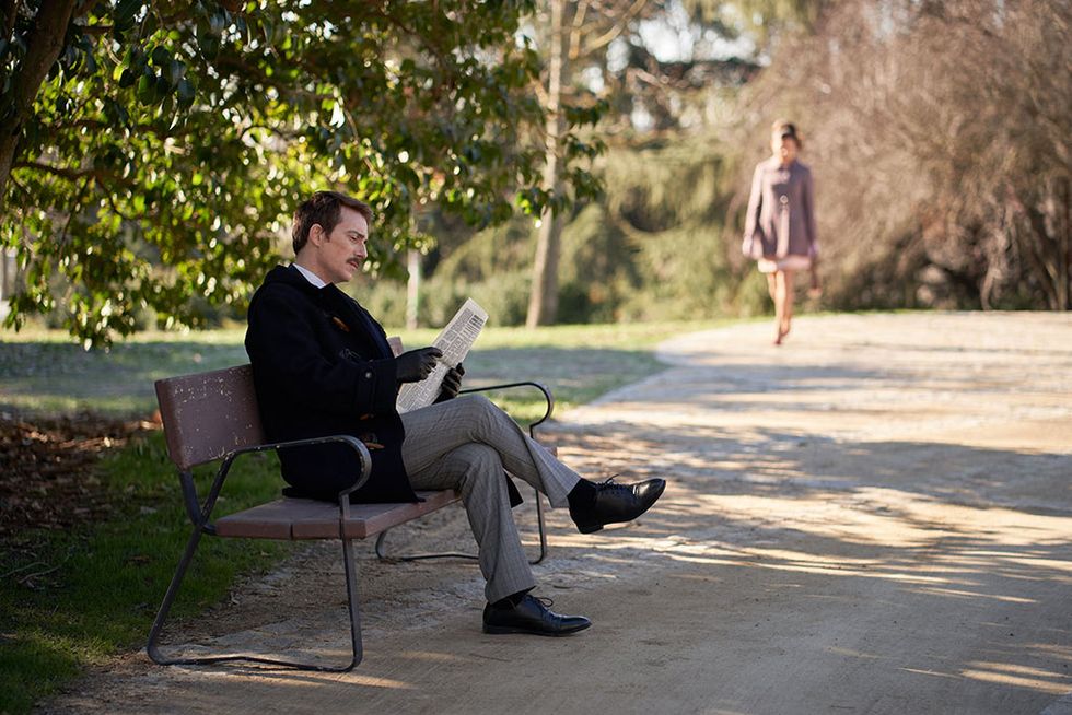 Sitting, Product, Tree, Leisure, Furniture, Public space, Botany, Bench, Grass, Park, 