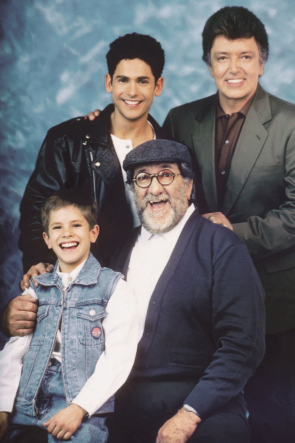 Face, Smile, People, Happy, Facial hair, Facial expression, Beard, Denim, Jacket, Cool, 