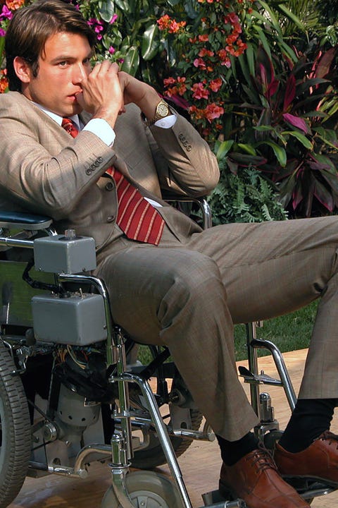 Sitting, Motorcycle, Shrub, Lap, Motorized wheelchair, 