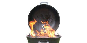 flaming grill