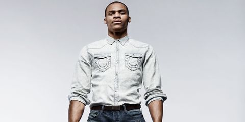 Russell Westbrook for True Religion Spring 2015