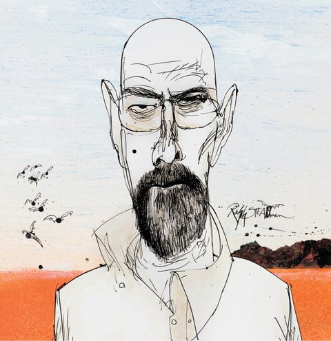 The Ralph Steadman Breaking Bad Blu-ray Covers Are Amazing