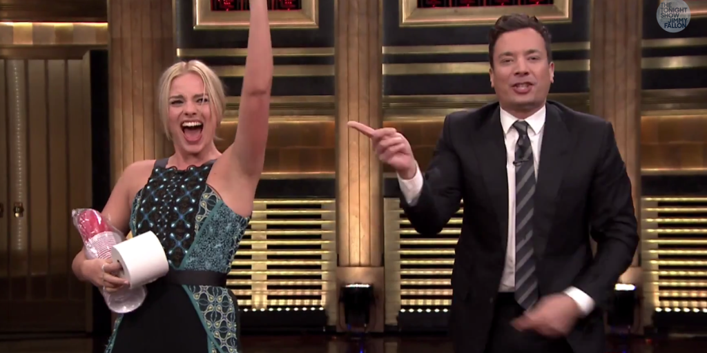 Margot Robbie Didn't Know The Rules To Flip Cup But She Destroyed 