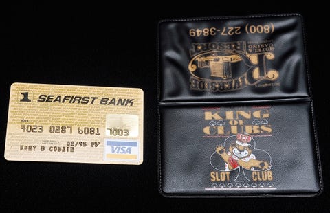 You Have Two Days Left to Buy Kurt Cobain's Credit Card