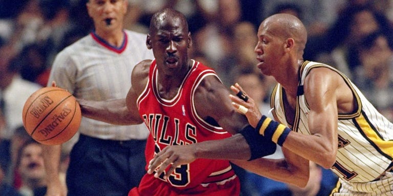 When Reggie Miller Trash-Talked Michael Jordan