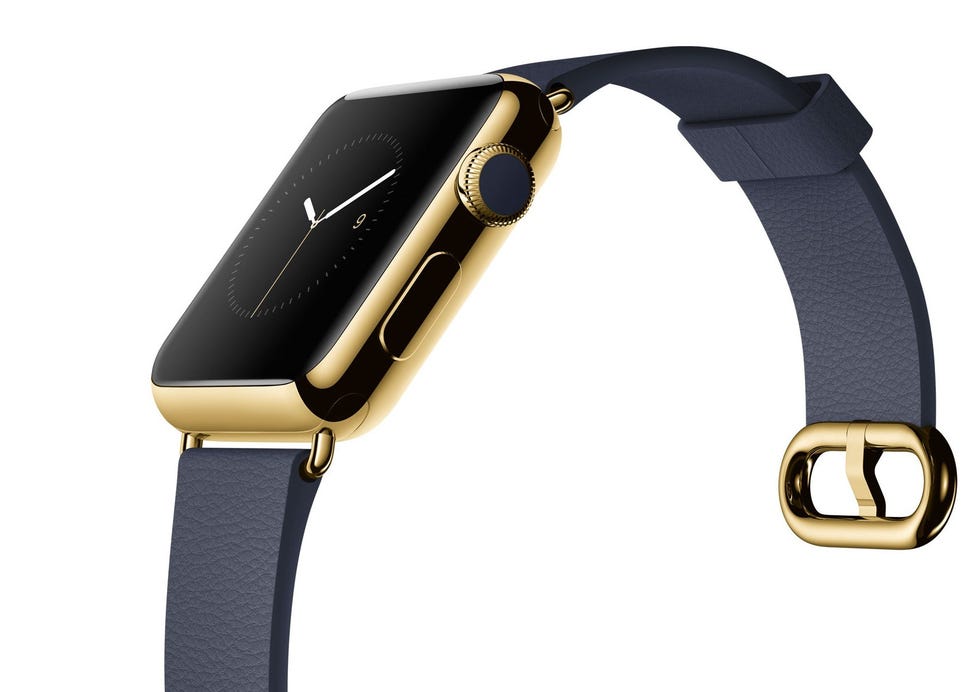 gold apple watch for guys