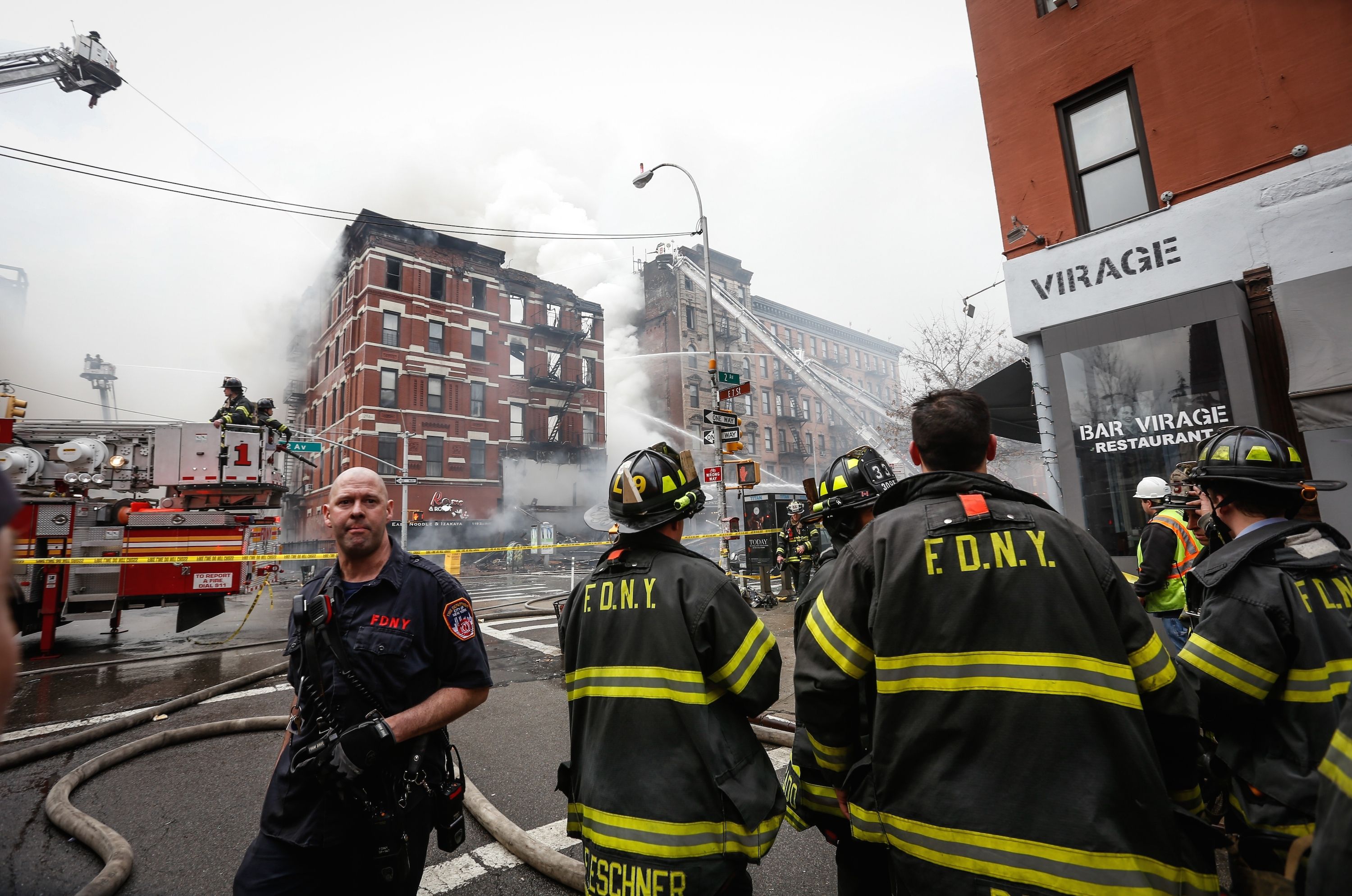 Photos Of The East Village Fire In New York City