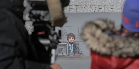 Dzhokhar Tsarnaev Sketch