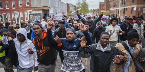 Baltimore Protest Over Freddie Gray's Death