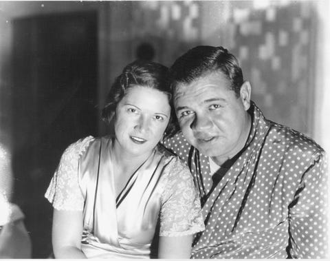 Babe and Claire Ruth image