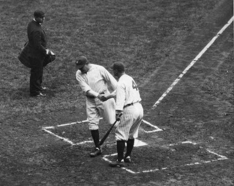 Babe Ruth first home run 1929 image