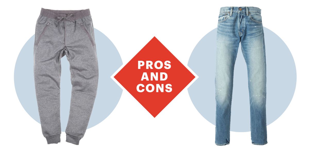Sweatpants vs. Jeans Are Sweatpants the Next Big Thing in Men's Fashion?