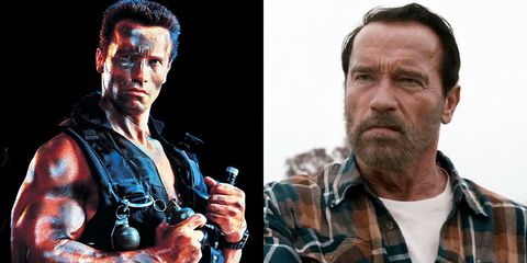 Arnold Schwarzenegger Acting - Maggie 2015 Arnold