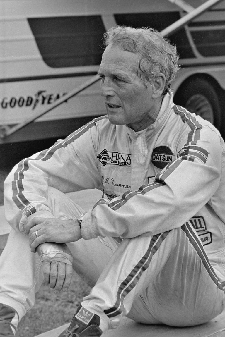 Paul Newman Racing Photos - Vintage Paul Newman Photos