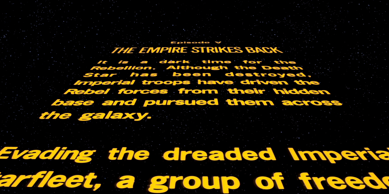 star wars intro credits