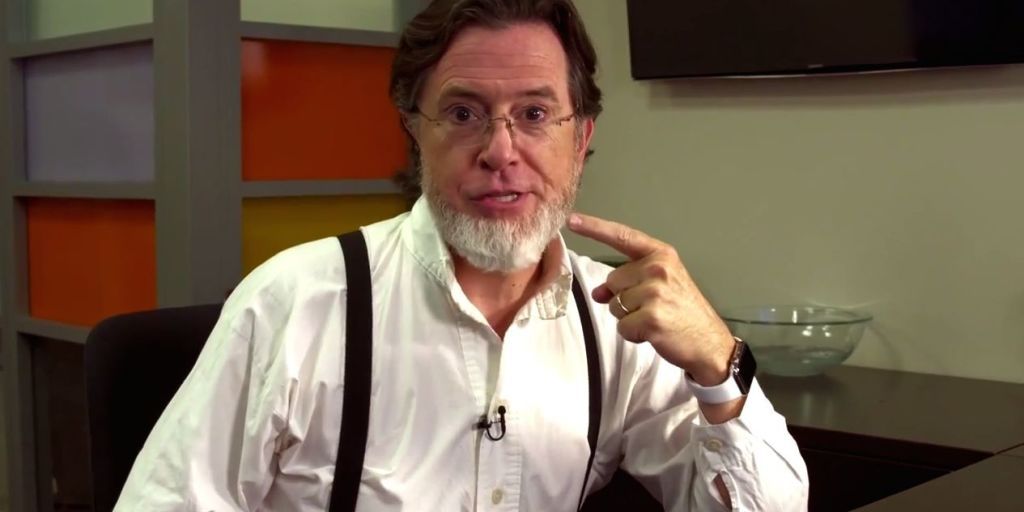First Late Show With Stephen Colbert Video Stephen Colbert Shaves The Colbeard 