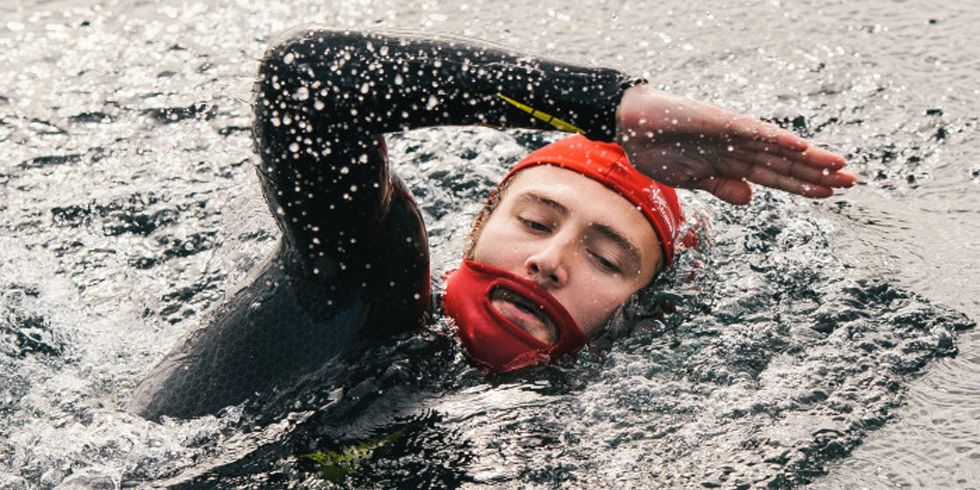 Download With the New Swimming Beard Cap, You Too Can Be a Stylish ...