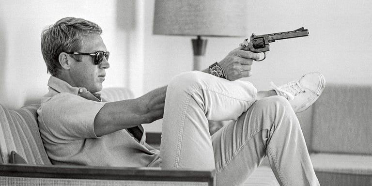 steve mcqueen white sneakers