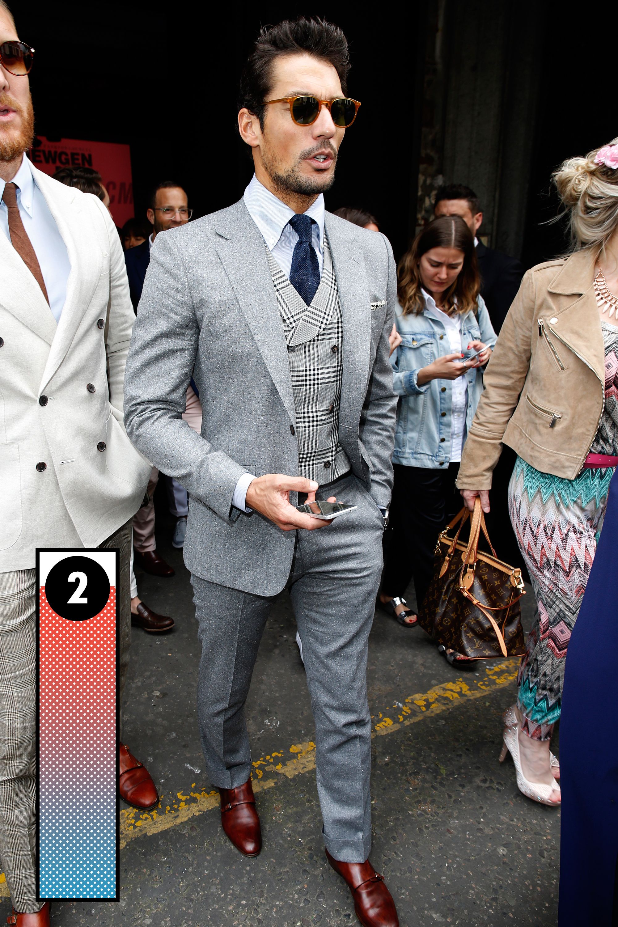 david gandy summer suit