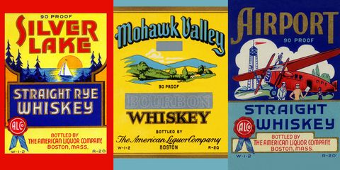 whiskey labels