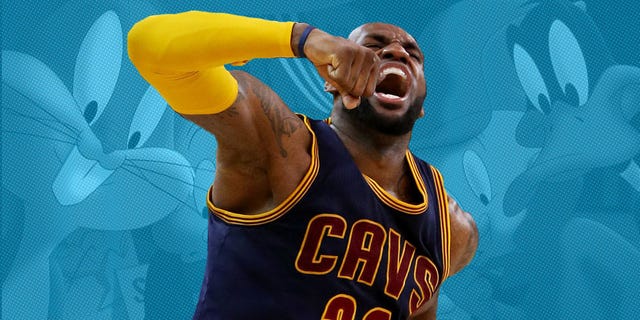 lebron hair space jam
