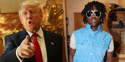 Chief Keef Mayor Chicago Election - Chief Keef and Donald Trump