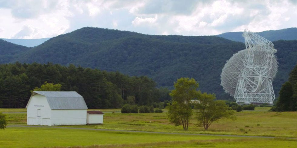 Green Bank, West Virginia, Bans Modern Technology
