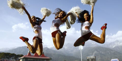 Cheerleaders: The Latest Chinese Tech Company Morale Booster